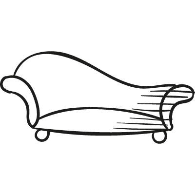 Elegant Sofa vector logo