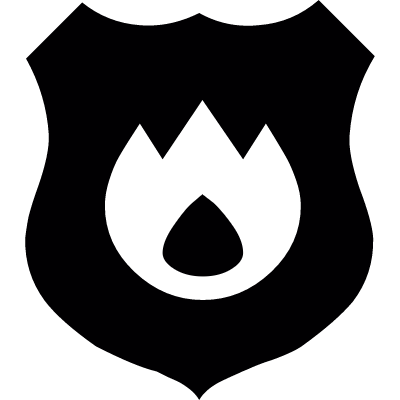 Fireguard Shield vector logo