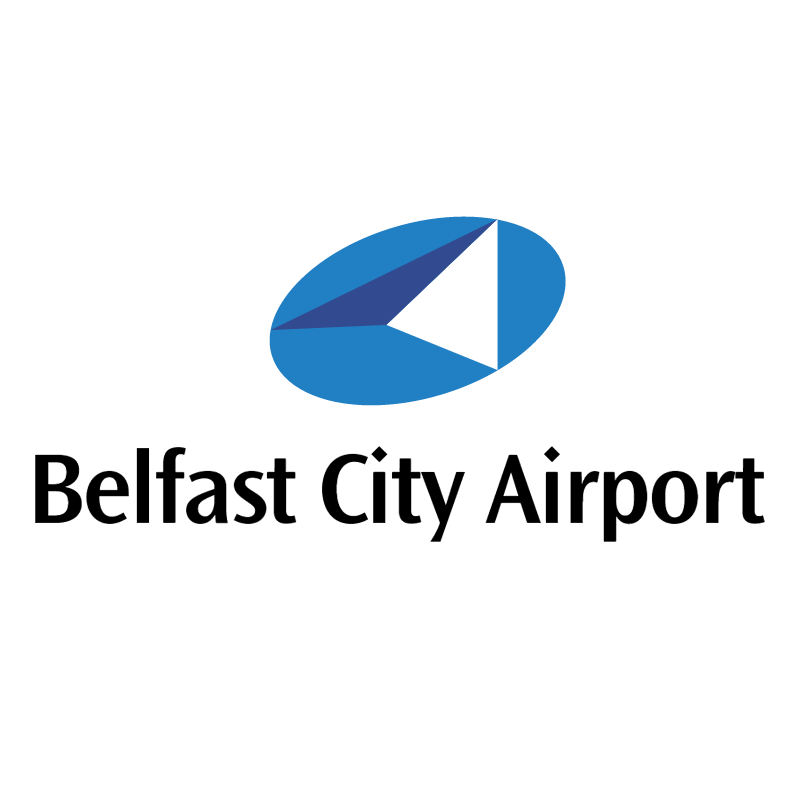 Belfast City Airport vector