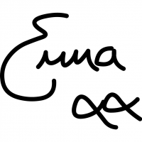 Emma Bunton Signature vector