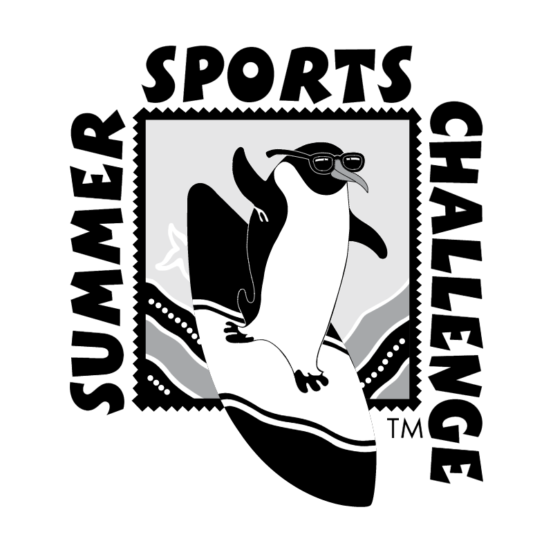 Summer Sports Challenge vector logo