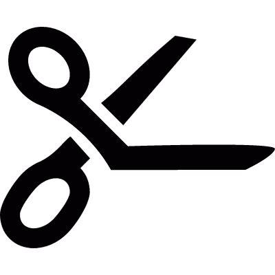 Medical scissor vector logo