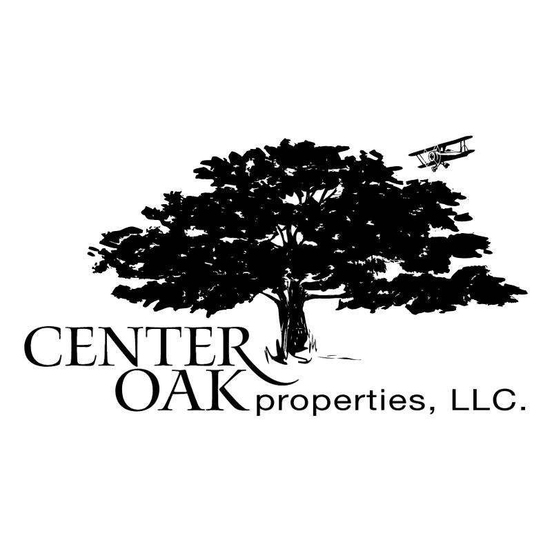 Center Oak Properties vector logo
