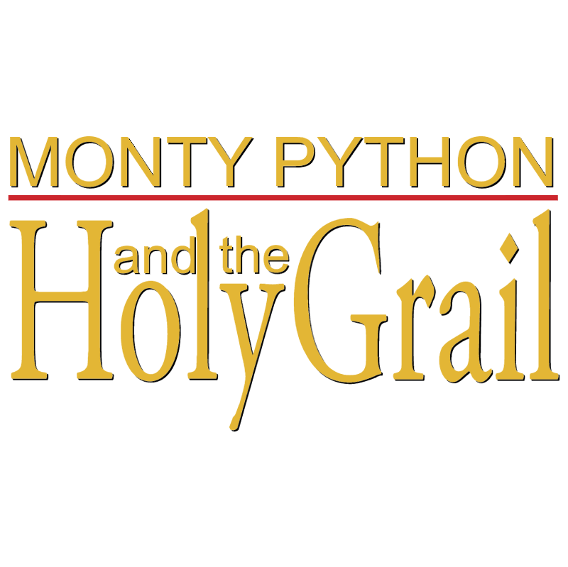 Monty Python and the Holy Grail vector logo