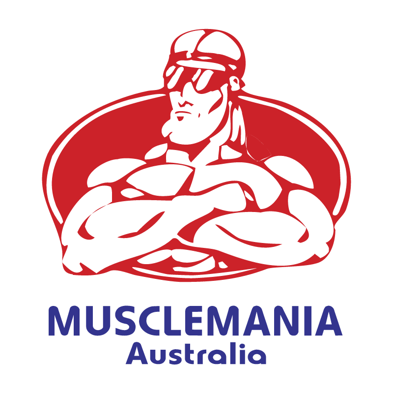 Musclemania Australia vector logo