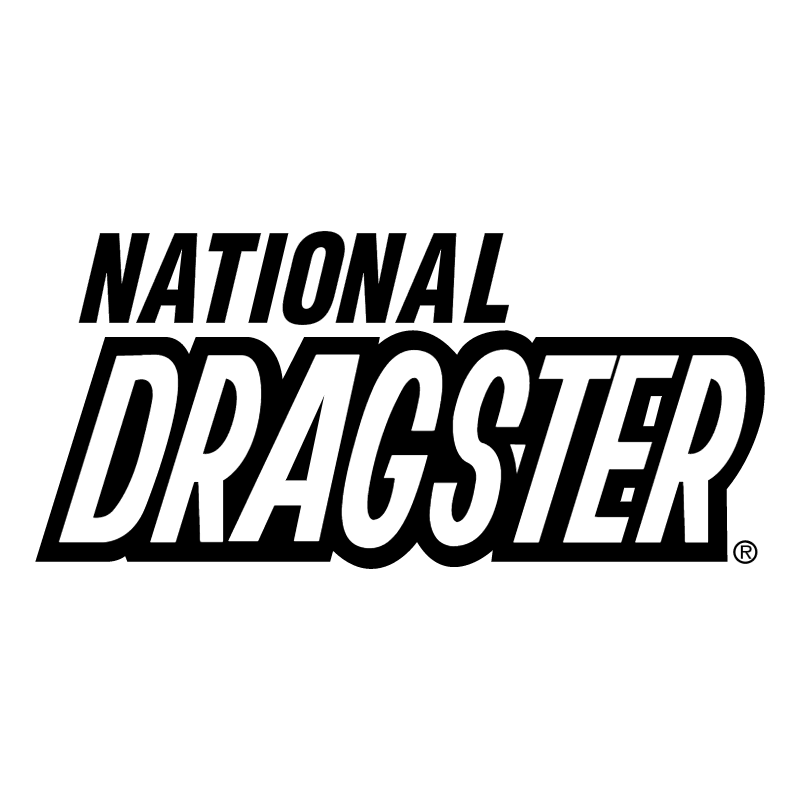National Dragster vector logo