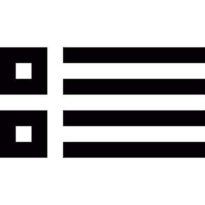 Listed items vector logo