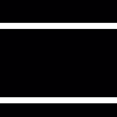 One column layout vector logo