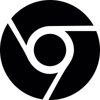 Chrome logo vector