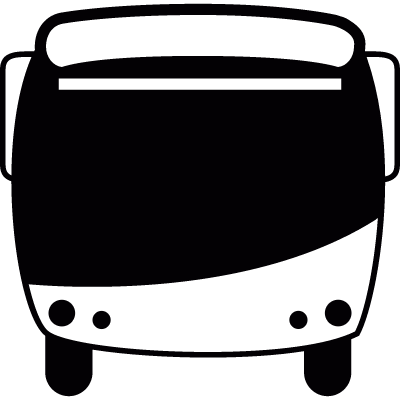 Modern bus vector logo