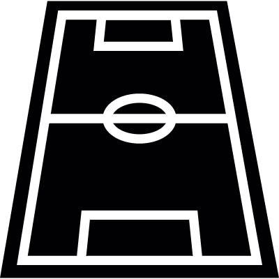 Soccer field vector logo