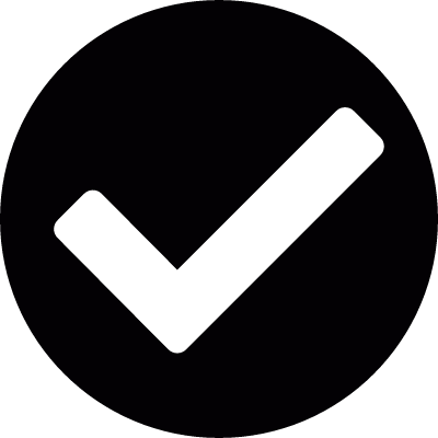 Checked buttom vector logo