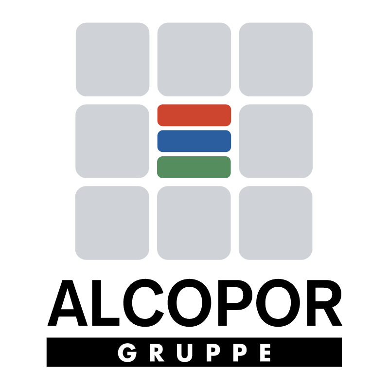 Alcopor Gruppe vector logo