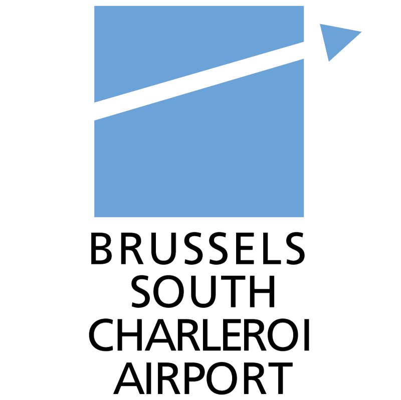 Brussels South Charleroi Airport vector