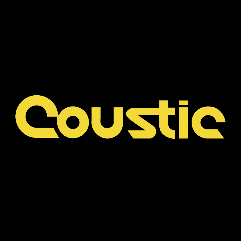 Coustic vector logo