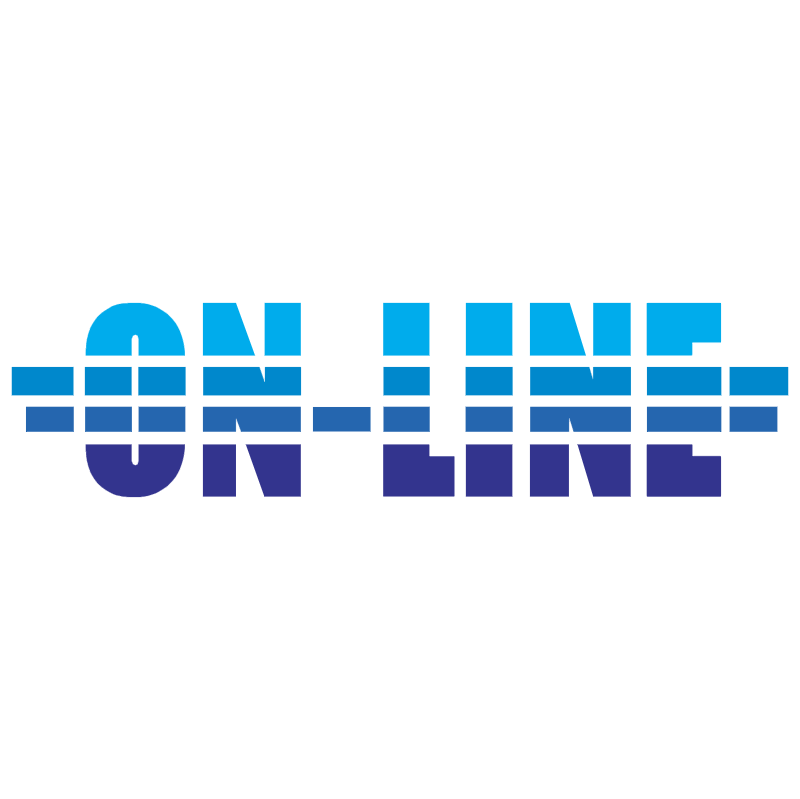 On Line vector logo