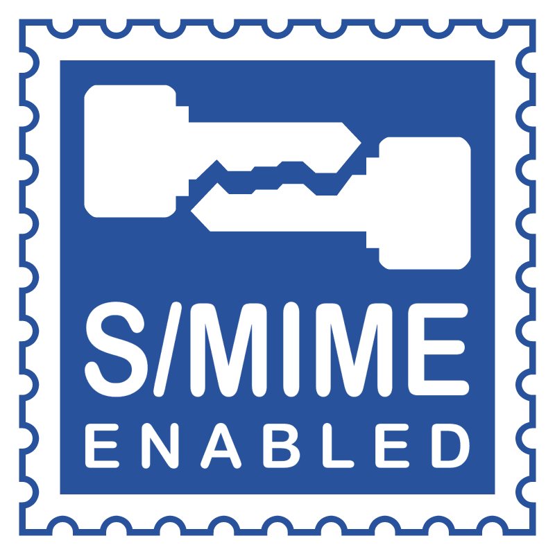 S MIME Enabled vector logo