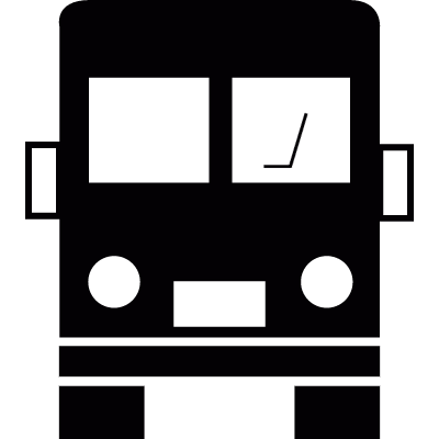 School bus vector logo