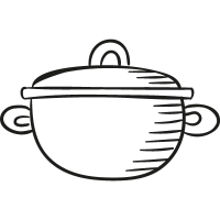 Pot with Cover vector