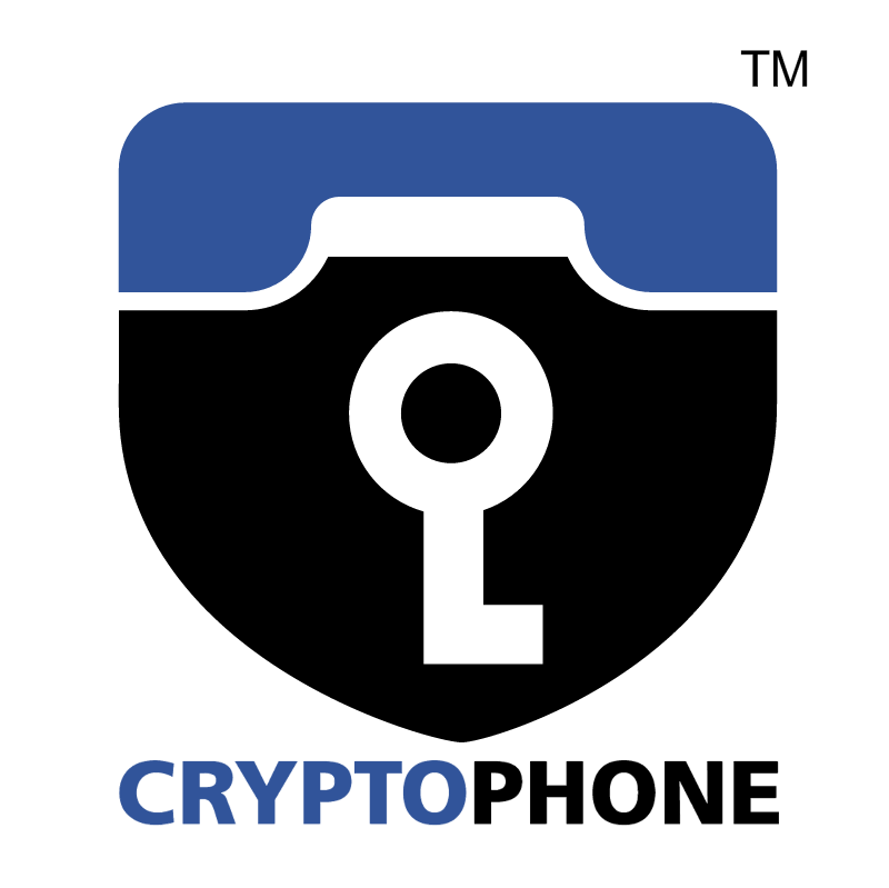 Cryptophone vector logo