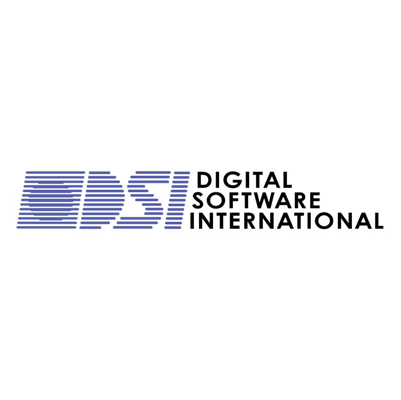 Digital Software International vector