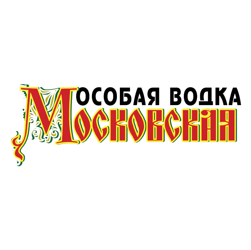Moskovskaya Vodka vector