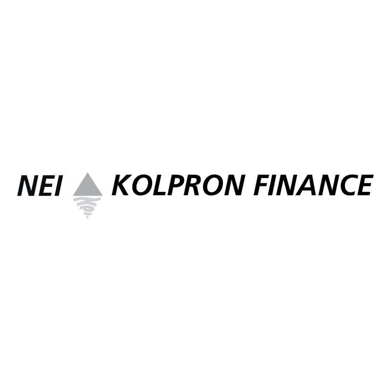 NEI Kolpron Finance vector logo