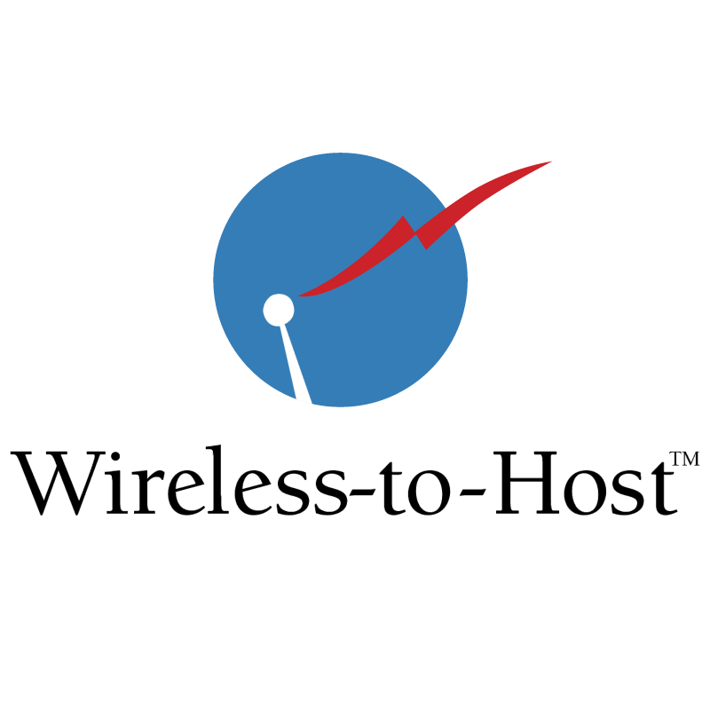 Wireless to Host vector logo