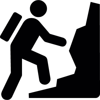 Climb vector logo