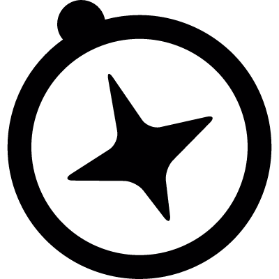 Windrose compass vector logo