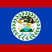 Flag of Belize vector