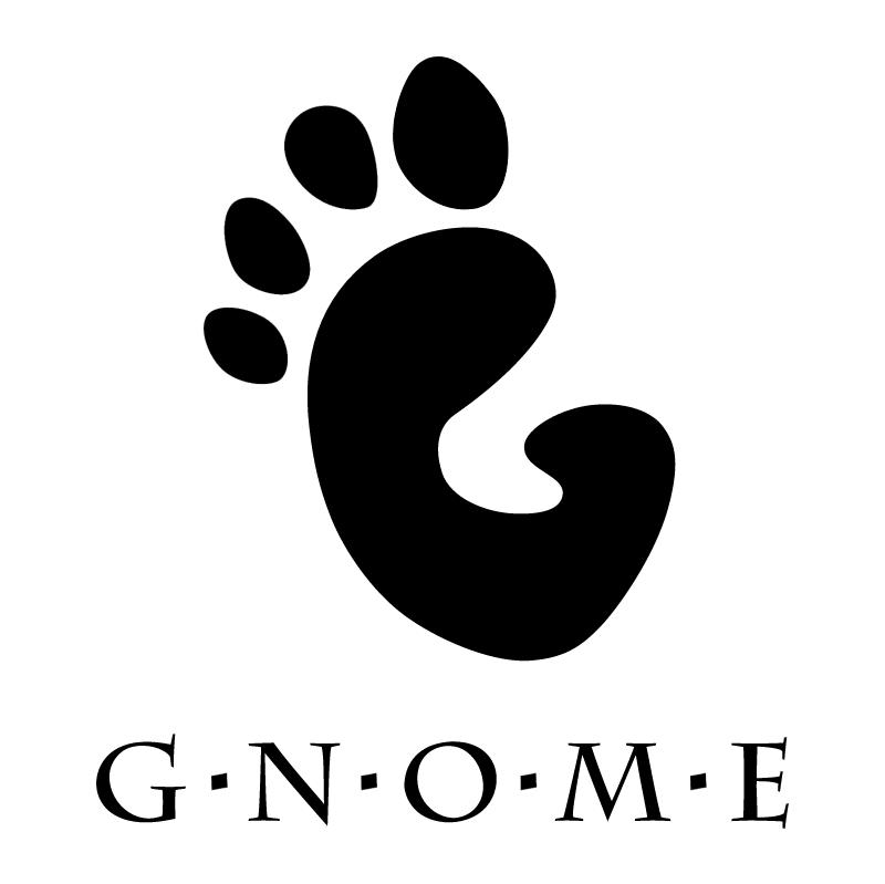 Gnome GNU Linux vector