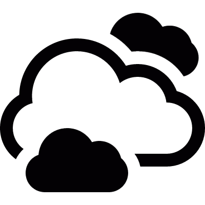 Cloudy Sky vector logo
