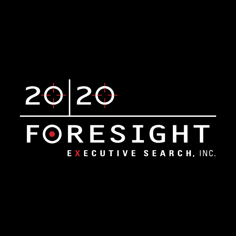20 20 Foresight Executive Search vector