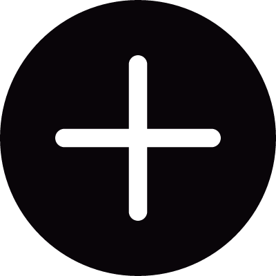 Add circular mini button vector logo