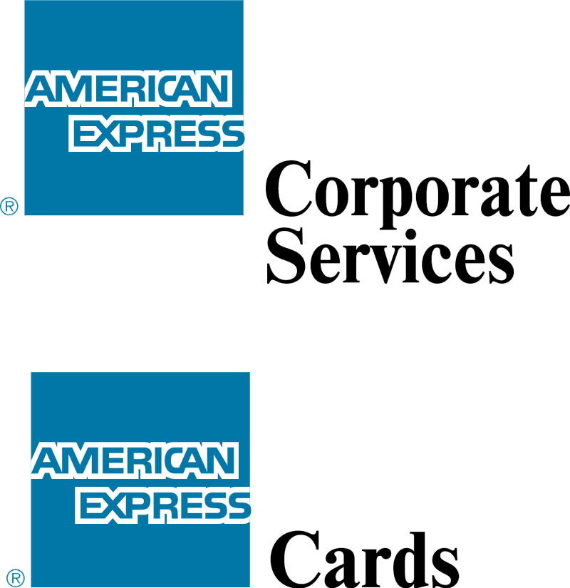 American Express logo vector