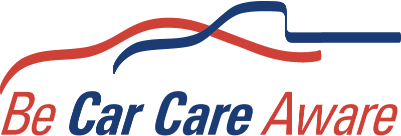 BE CAR CARE AWARE vector logo