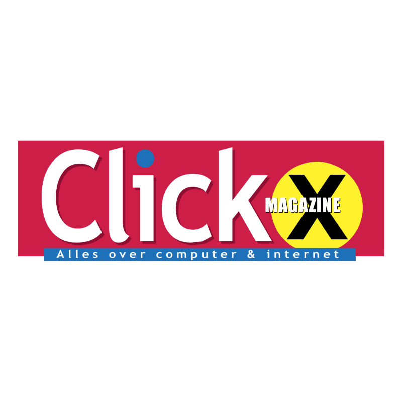 Clickx Magazine vector logo