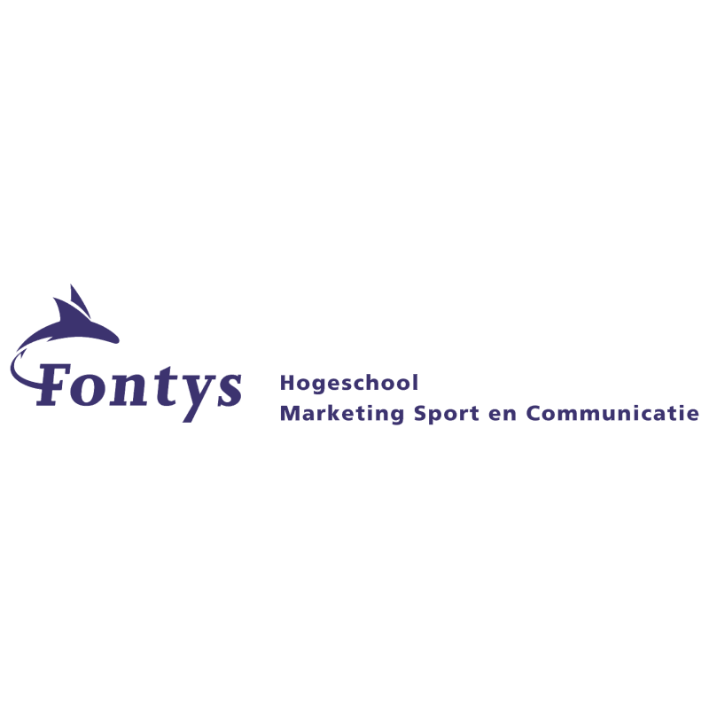 Fontys Hogeschool Marketing Sport en Communicatie vector logo
