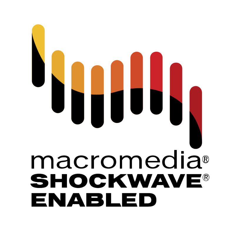 Macromedia Shockwave Enabled vector