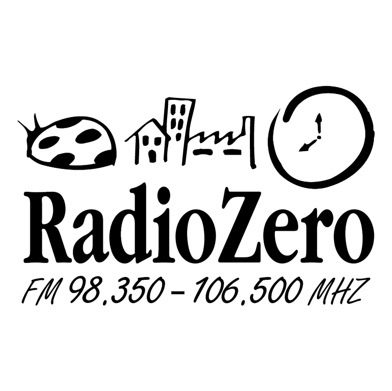 Radio Zero vector logo