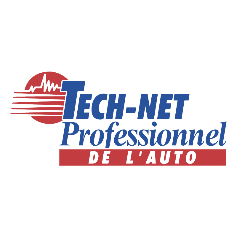 Tech Net Professionnel De L’Auto vector logo