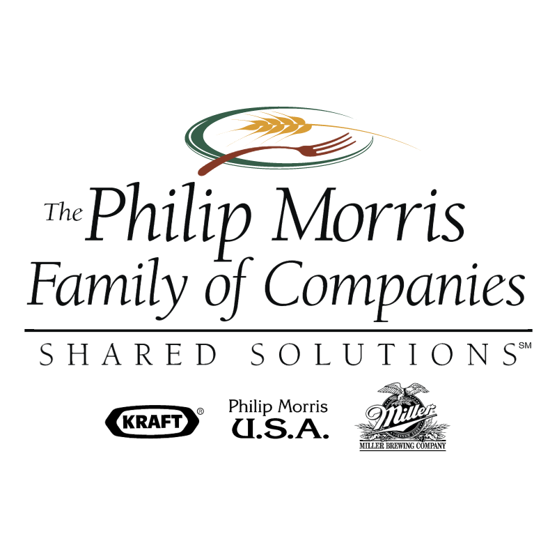 The Philip Morris Family of Companies vector