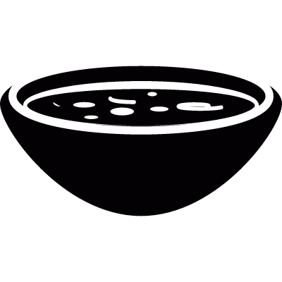 Japanese Soup Bowl vector logo
