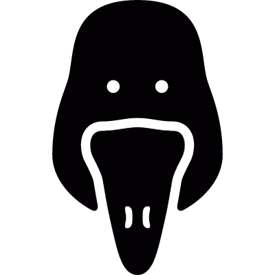 Seagull head vector logo