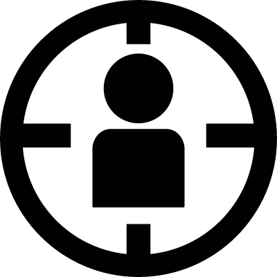 User target vector logo