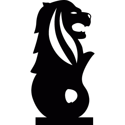 The Merlion vector logo