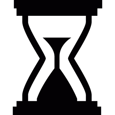 Hourglass vector logo