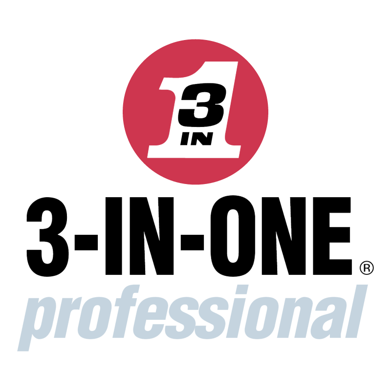 3 In One Professional vector logo