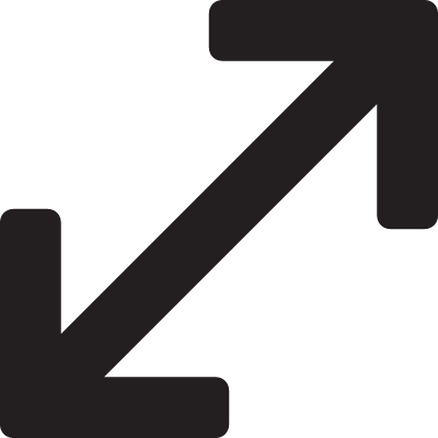 Diagonal Resize vector logo